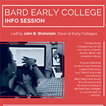bard early college teaching info session event