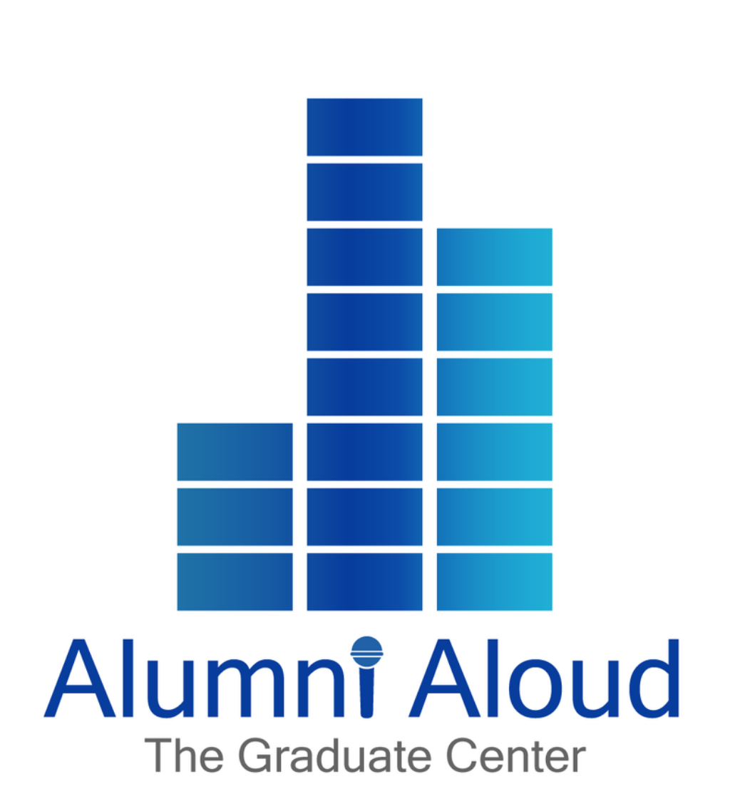 alumni aloud podcast logo