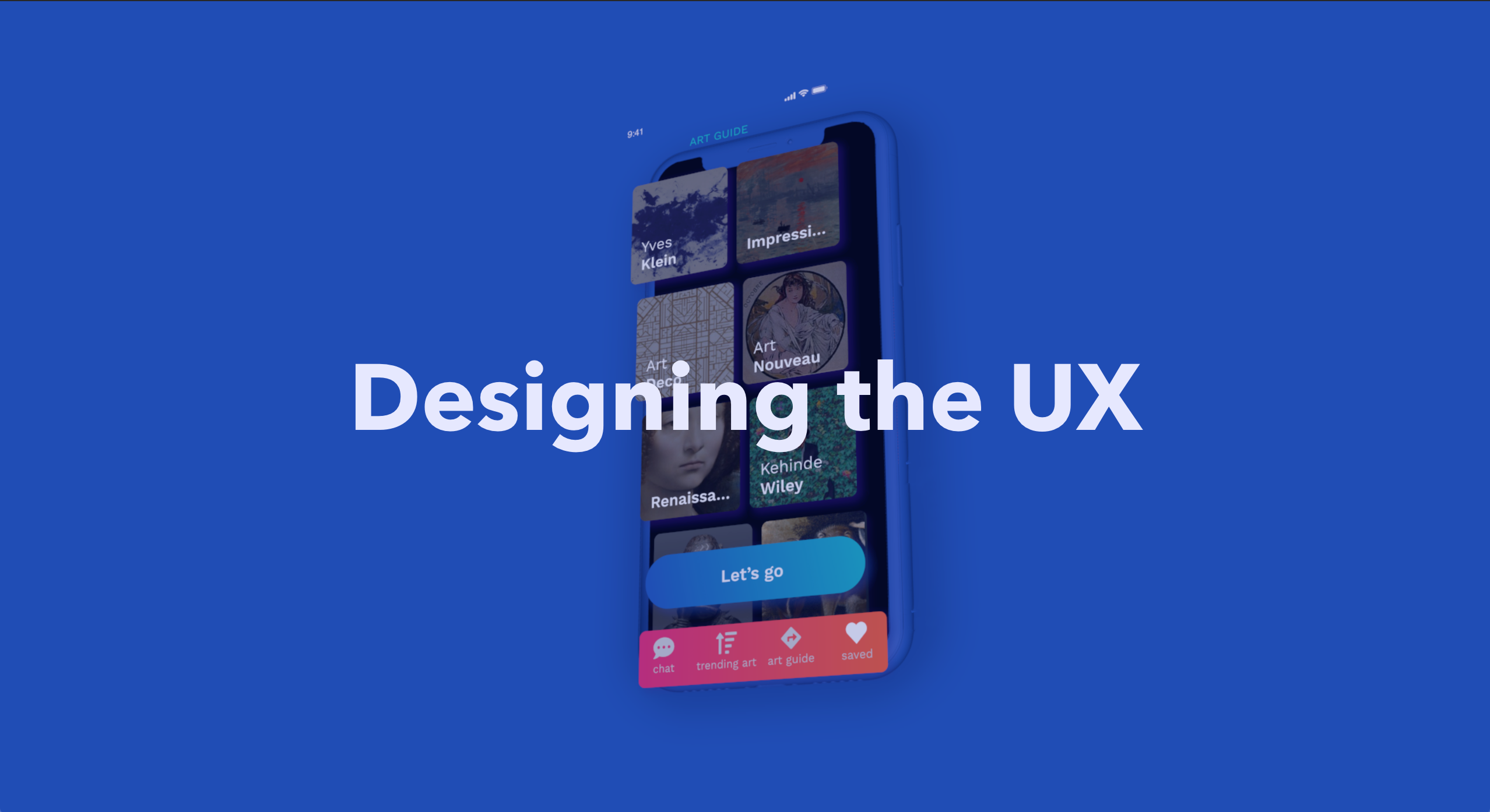 designing the ux cover page