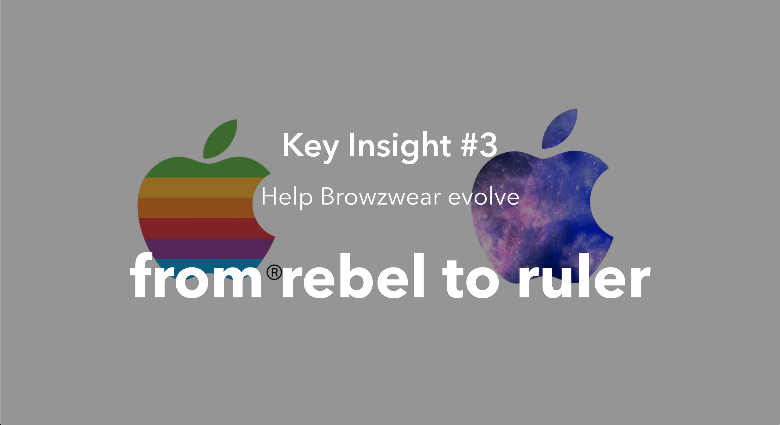 solution #5 - transitioning the browzwear brand from rebel to ruler brand archetype