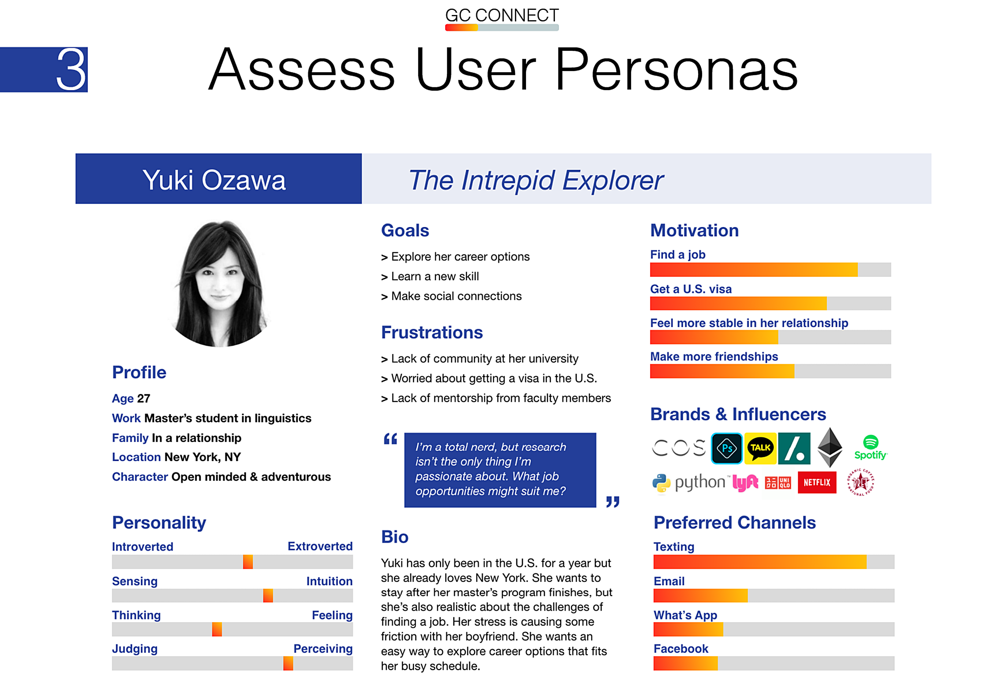 defining our user personas helps us understand our user pain points in ways that build empathy and help us find the best solution